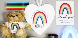 New Personalised Rainbow Gifts Personalised Menmento