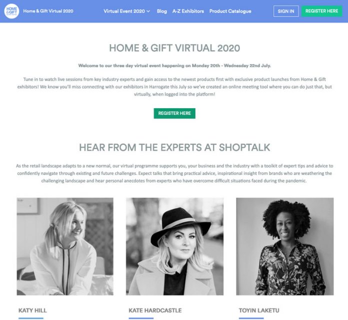 Harrogate Home & Gift Website