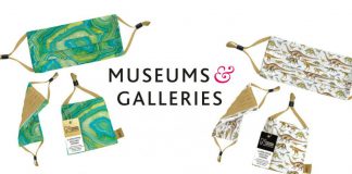 Museums & Galleries’ arty face coverings