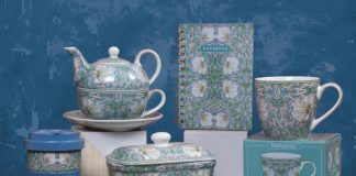 Historic quality of illustration and design Lesser & Pavey WIlliam Morris