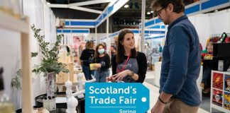 Suppliers and visitors celebrate being back at Scotland’s Trade Fair Scotland’s Trade Fair
