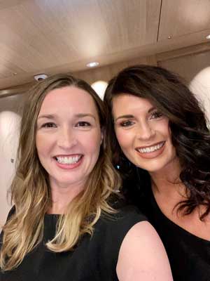 Emma Davis and Lizzie Lloyd