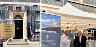 St. Eval at No. 10 Downing Street St. Eval