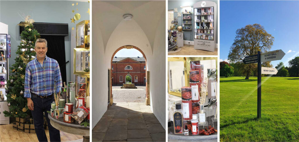 Heritage House – is the home of Ashleigh & Burwood’s head office and warehouse, in Surrey.   Located in West Molesey, Heritage House is just few miles from where Ashleigh & Burwood began almost 30 years ago at the Nettleton family home in Walton-on-Thames.  It was in fact local place names from the leafy suburb that were the original inspiration for the company name. Embracing their English heritage, the names Ashleigh (or Ashley) and Burwood come from nearby aristocratic estates, Ashley Park and Burwood Park.  The Showroom at Heritage House was installed at the end of 2020 after the first UK lockdown required new additional ways to enable customers to sample and view their product ranges.