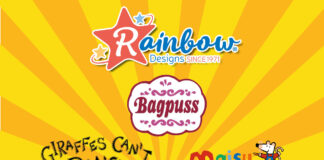 Maisy, Bagpuss and Giraffes Can’t Dance join the Rainbow Designs Family Rainbow Designs is delighted to announce three wonderful heritage licenses from children’s literature have joined Rainbow’s extensive classic character portfolio.