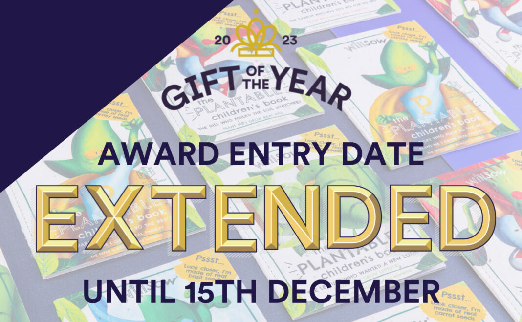 Deadline extended for Gift of the Year Awards