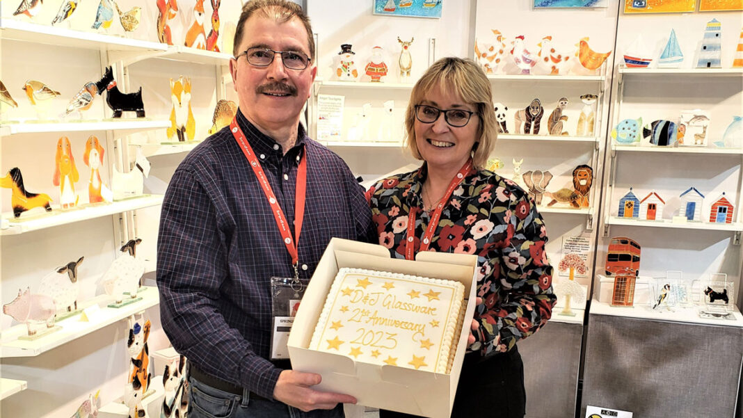 D & J Glassware celebrates its coming of age at Spring Fair
