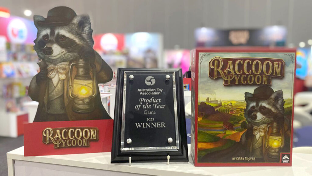 University Games’ Raccoon Tycoon scoops Game of the Year in Australia