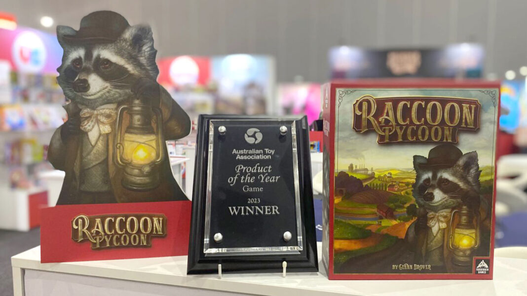 University Games’ Raccoon Tycoon scoops Game of the Year in Australia