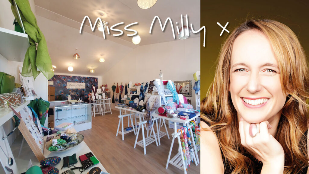 Miss Milly opens bricks-and-mortar shop