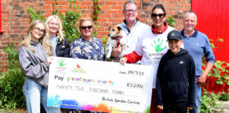 British Garden Centres raise £22k for Greenfingers Charity
