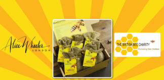 Alice Wheeler London partners with British Bee Charity Alice Wheeler Bee Charity
