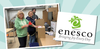 Sleeves rolled up at Enesco! Sleeves rolled up at Enesco!