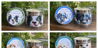 New canine-inspired collectable candles Tales & Treats Candles