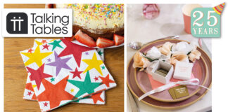 Talking Tables celebrates 25 years of trading Talking Tables 25th