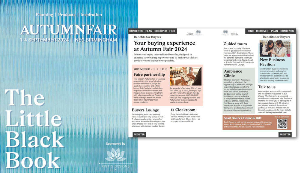 Autumn Fair Book