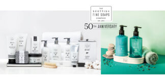 Scottish Fine Soaps celebrates 50 years Scottish Fine Soaps 50th Anniversary