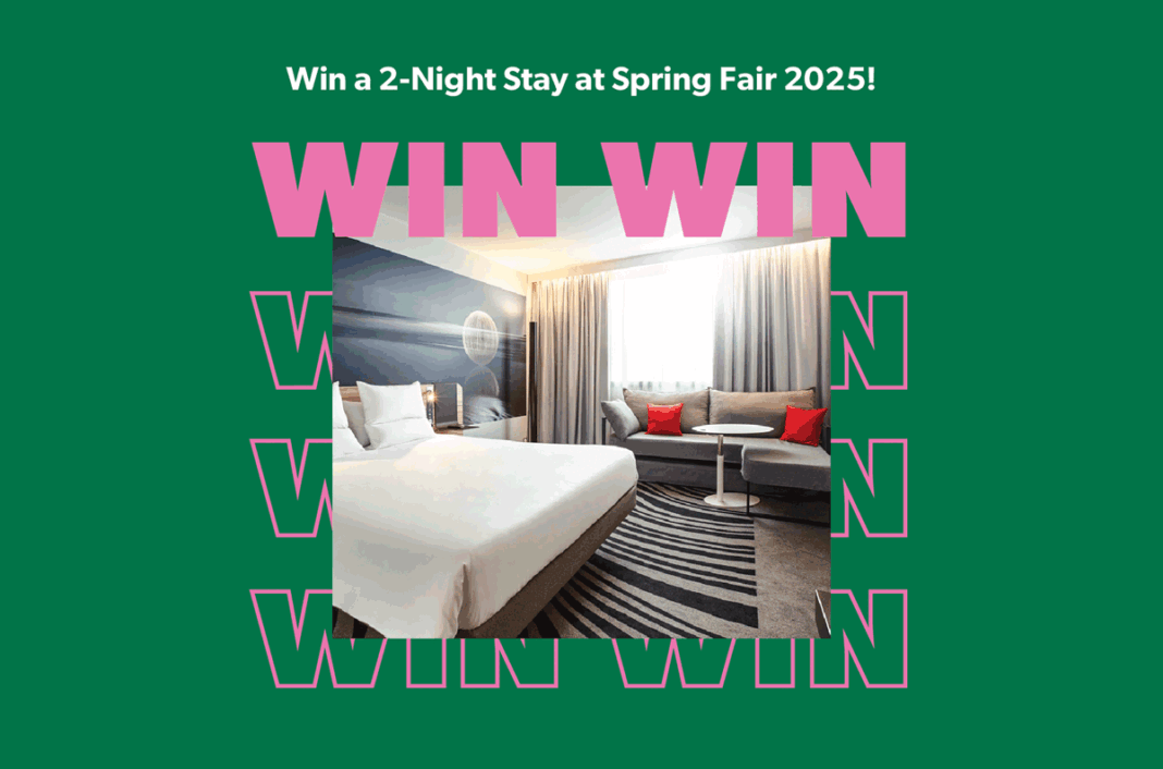 Win a two-night stay at Spring Fair!