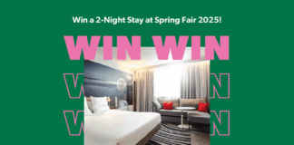 Win a two-night stay at Spring Fair! Win a two-night stay at Spring Fair!