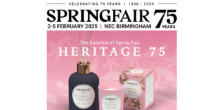 Spring Fair launches signature scent Spring Fair Heritage 75