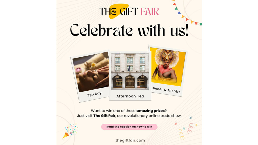 Win fantastic prizes with the Gift Fair