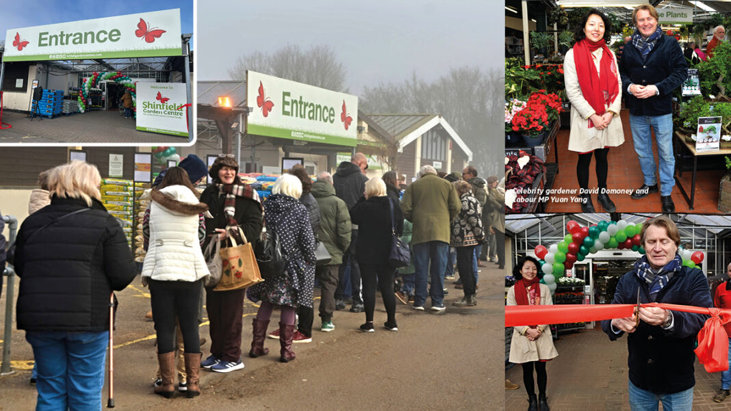 British Garden Centres Shinfield opening