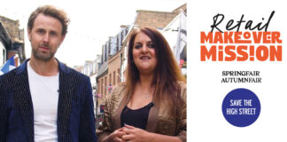 Autumn Fair and SaveTheHighStreet.org team up for retail campaign Autumn Fair Retail Makeover Mission