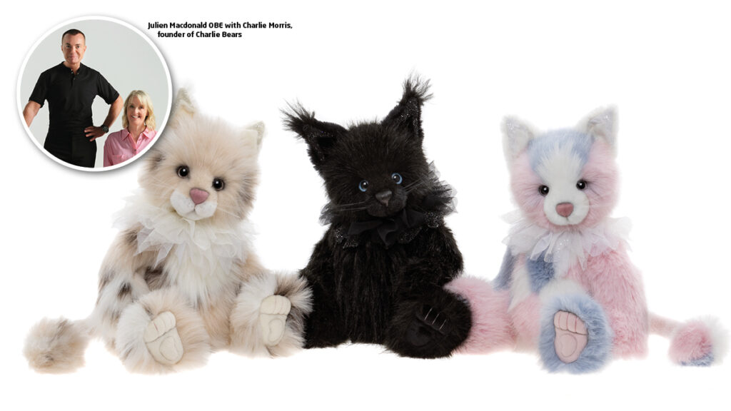 Charlie Bears unveils Julien Macdonald collab