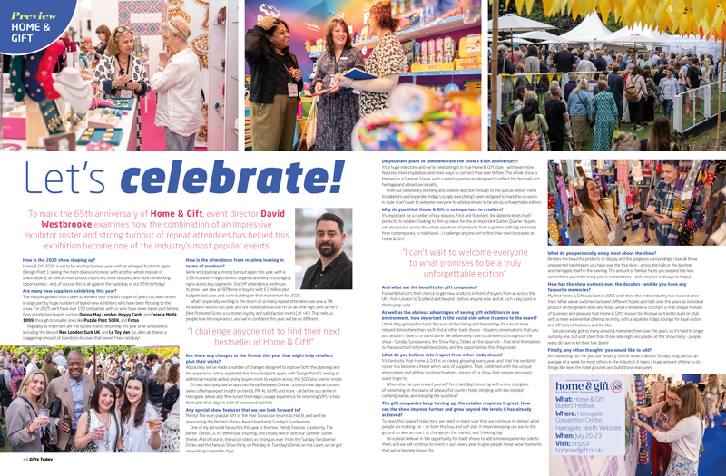 Gifts Today July Harrogate Home & Gift Preview