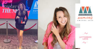 Letterbox Love founder scoops silver gong in business awards Letterbox Love's Kerry wins award