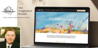 The Fragrance House Group launches new trade website The Fragrance House site