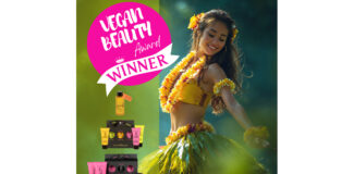 Bettyhula celebrates vegan beauty award win Bettyhula award