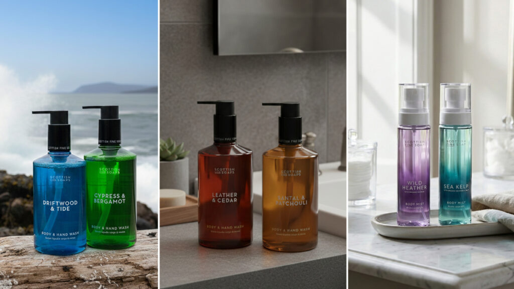 Scottish Fine Soaps range