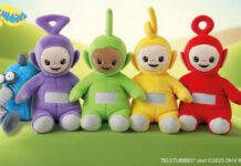 Warmies collabs with Teletubbies Warmies Teletubbies