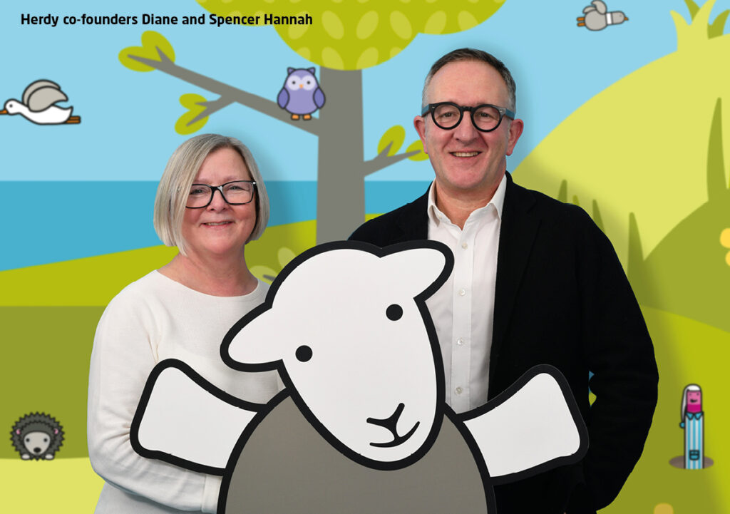 Herdy at Book Fair