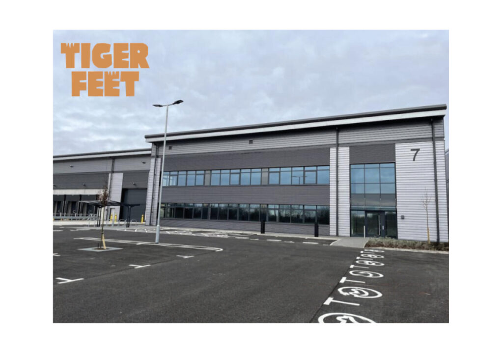 New Tiger Feet warehouse