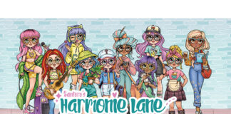 Santoro’s new character brand Harmonie Lane launches at retail Santoro Harmonie Lane