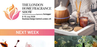One week to go to The London Home Fragrance Show London Home Fragrance Show