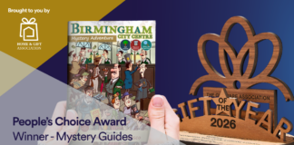 Mystery Guides crowned People’s Choice Winner at Home & Gift GOTY Peoples Choice Award