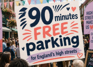 National campaign calls for 90 minutes’ free parking Autumn Fair initiative