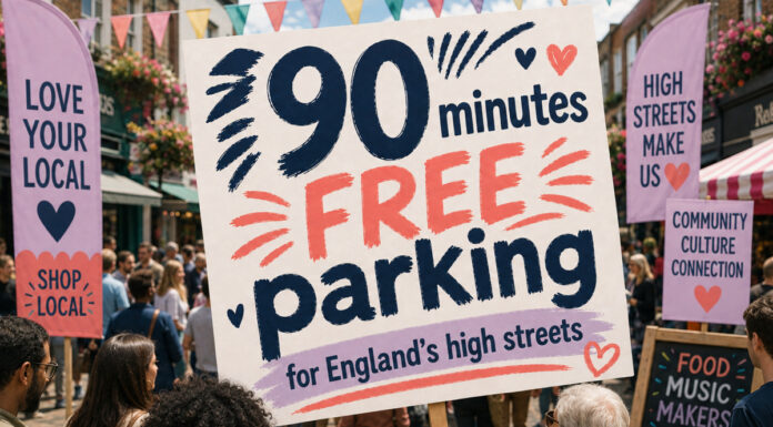 National campaign calls for 90 minutes’ free parking Autumn Fair initiative